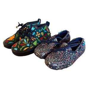 People kids show bundle loafers and booties size 10/11